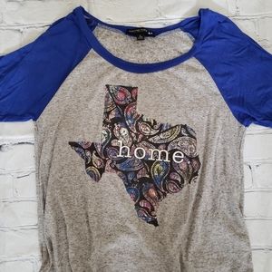Texas Half Sleeve Tee